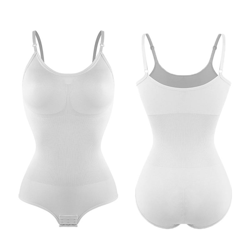Seamless Body Shaping Jumpsuit Hip-Lifting Belly-Closing Hip Briefs Sling Explosions Jumpsuit - Image 1