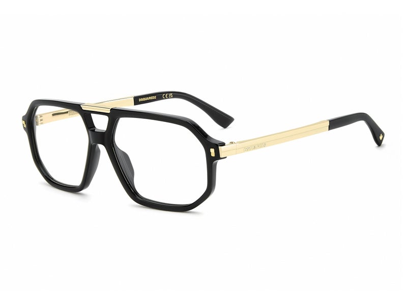 Dsquared Men Square Frames  57 D2 0195 - Image 2
