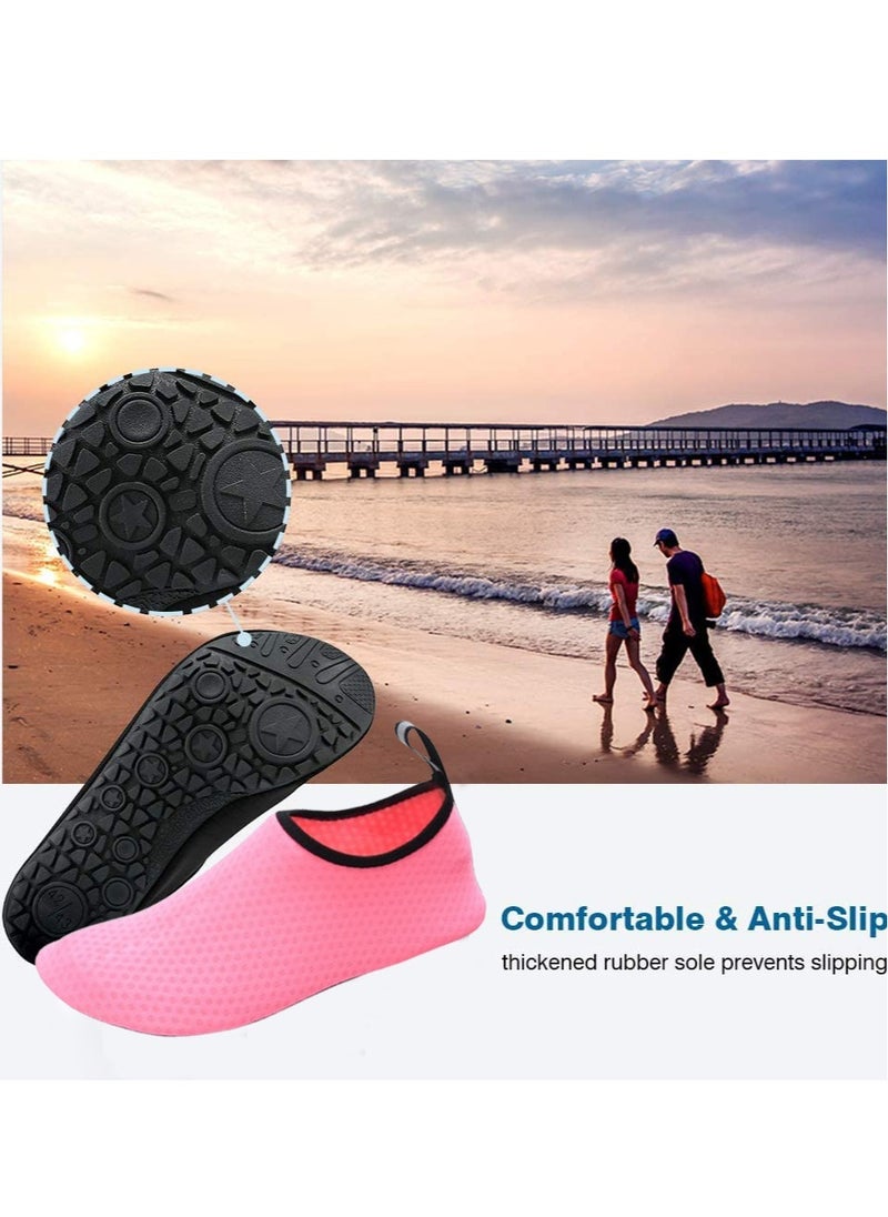 Water Shoes for Men Women Quick-Dry Aqua Socks Slip-on Beach Shoes Swimming Shoes Barefoot Yoga Socks for Sport Beach Swim Surf Yoga Exercise (A) - pzsku/Z25351FD859D512554750Z/45/_/1718965298/0e7a6d1d-418b-42f9-86f3-fd668a466790