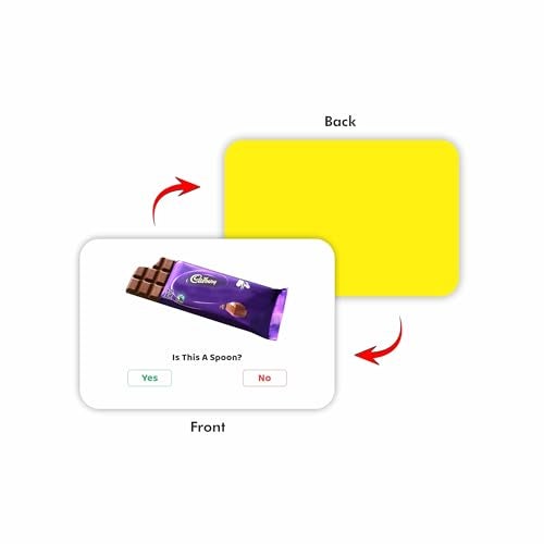 SpeechGears Yes and No Flash Cards, 36 Cards, Teaching Learning Materials for Kids - Image 2