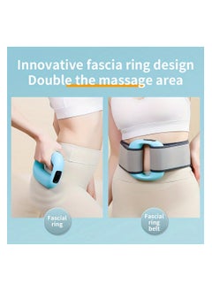 Generic Electric Body Massager Ring Multifunctional Handheld Back Massager Wireless Rechargeable Full Body Deep Tissue Massager Neck and Shoulder, Arm, Abdominal, Waist, Hip, and Leg  - Image 2