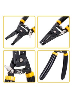 Excefore 7in Wire Stripper 10-22 AWG Cutter Crimper, Copper Wire Stripping Tool And Multi-Function Hand Tool, Professional Handle Design And Refined Craftsmanship  - Image 3