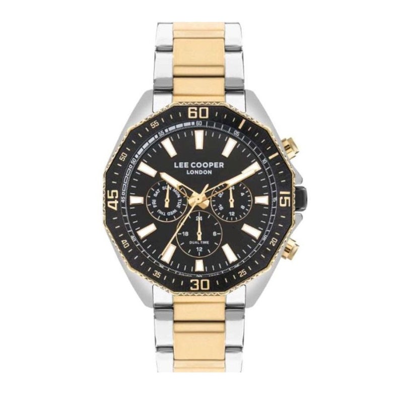 LEE COOPER Men’s Multi Function Black Dial Watch – LC07847.260 - Image 1