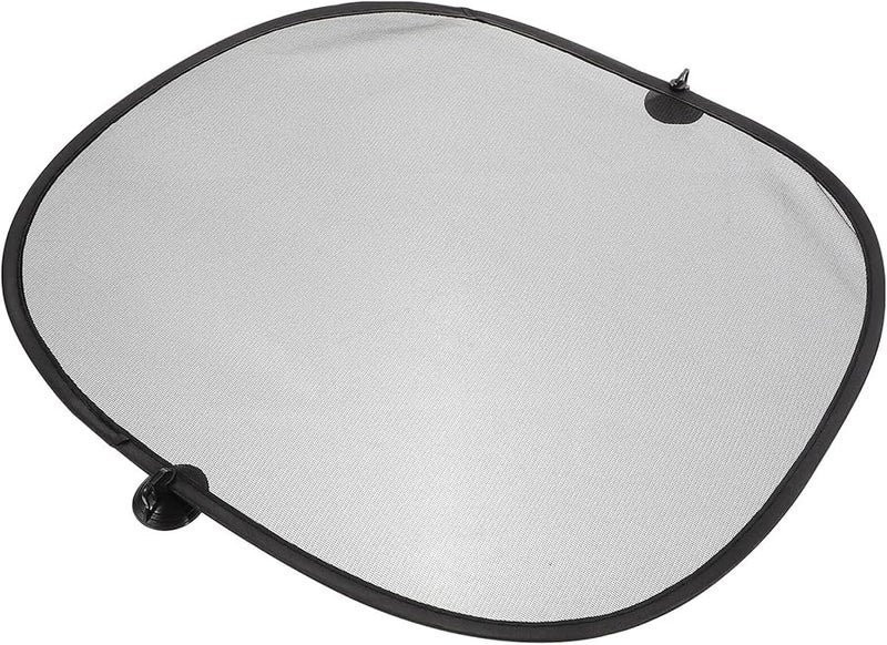 Black Mesh Side Window Sunshade 2pcs 44x36cm UV Protection Sun Shield for Electric Vehicles - Image 1