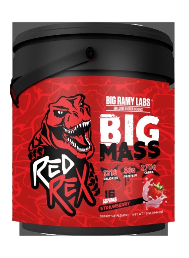 RED REX بيغ ماس فراولة 12 رطل - Image 2
