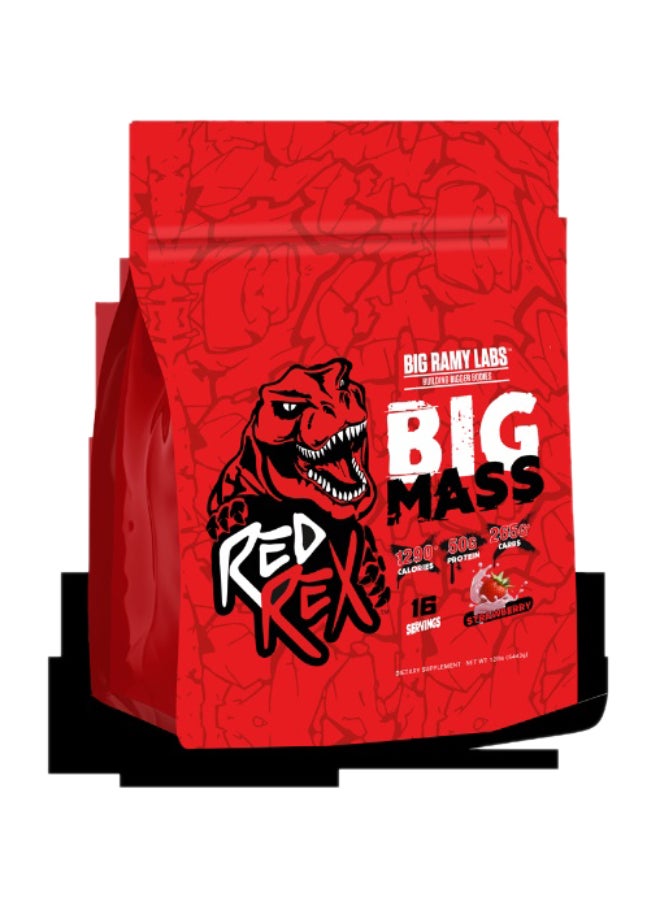 RED REX بيغ ماس فراولة 12 رطل - Image 1