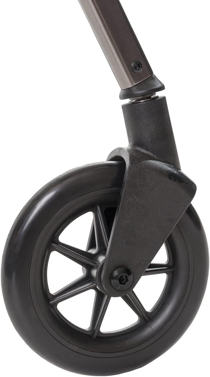 Stander Swivel Front Wheel Kit, 6-Inch Replacement Rolling Walker Wheels for Adults, Seniors, and Elderly, Compatible 's Wonder-Rollator and Wonder-Rollator-Plus, Set of 2 - Image 1