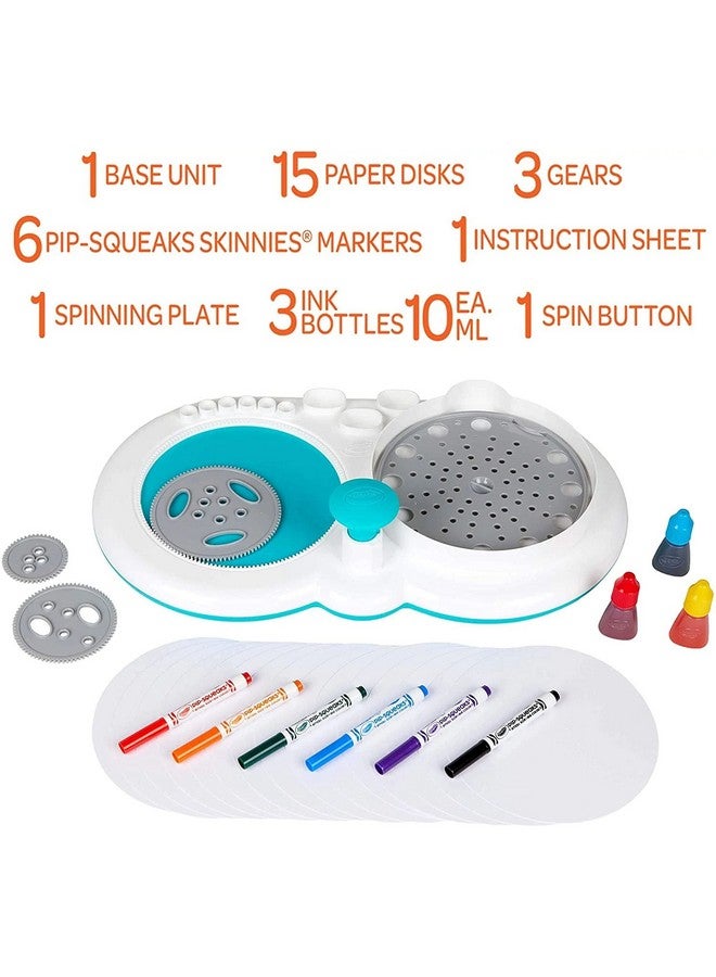 Crayola Spin & Spiral Art Station, DIY Crafts, Toys for Boys & Girls, Gift, Age 6, 7, 8, 9 - Image 2