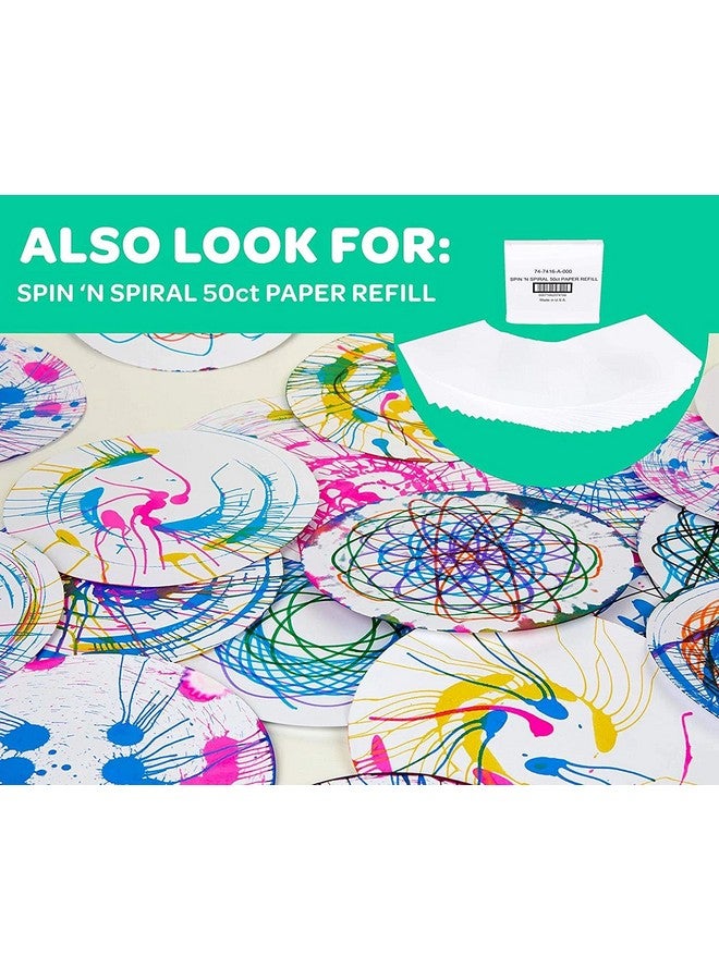 Crayola Spin & Spiral Art Station, DIY Crafts, Toys for Boys & Girls, Gift, Age 6, 7, 8, 9 - Image 4