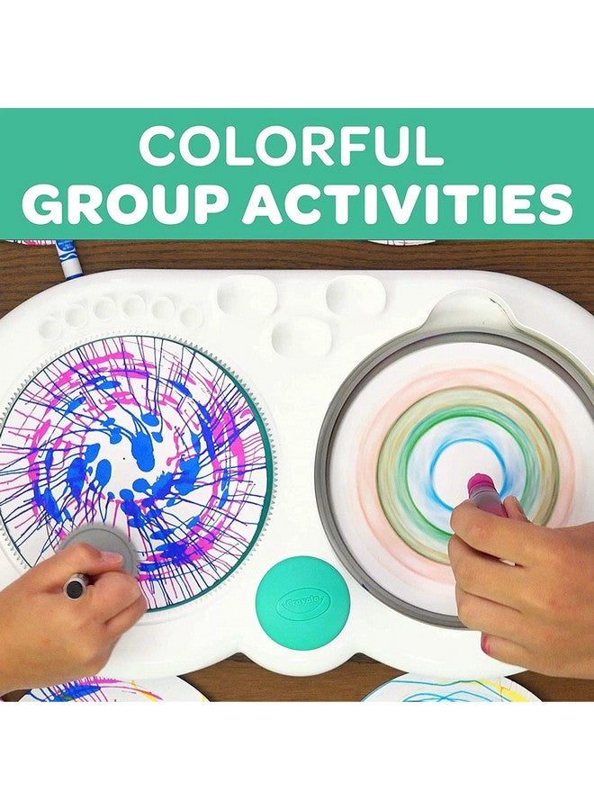 Crayola Spin & Spiral Art Station, DIY Crafts, Toys for Boys & Girls, Gift, Age 6, 7, 8, 9 - Image 3