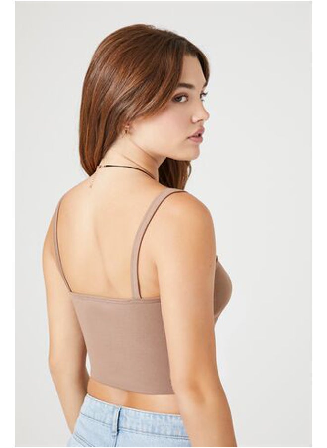 FOREVER 21 - Seamless Cropped Cami - Image 1