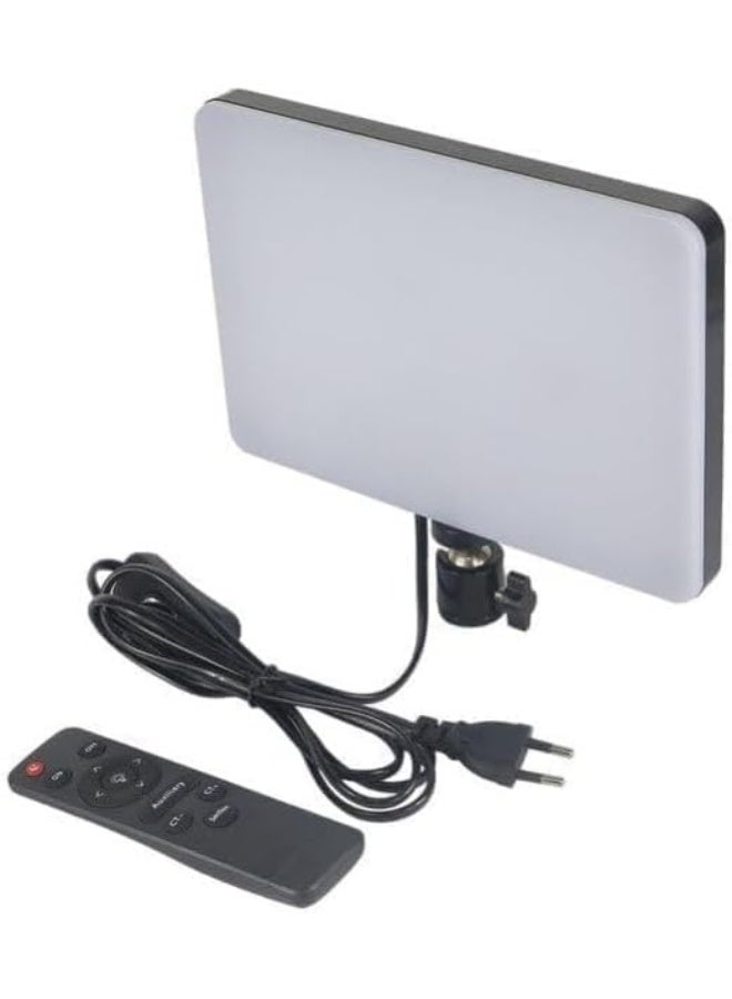 حلقة ضوء LED مقاس 26 سم مع ريموت – إضاءة احترافية للتصوير والفيديو والمكياج – بدون حامل – مثالية للهاتف والفلوغات - Image 1