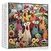 PICKFORU Chicken Puzzles for Adults 1000 Piece PICKFORU Funny Chicken Jigsaw Puzzle Garden Farm Flower Animal Rooster Themed Patchwork Art Challenge Puzzle - Image 2