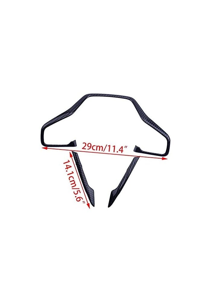 Wivplex Carbon Fiber Steering Wheel Cover Trim for CR-V - Image 2