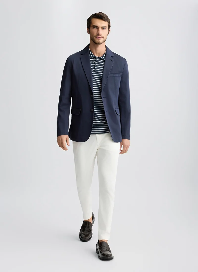 Liu Jo Striped Knit Polo Shirt