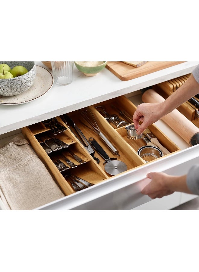 Joseph Joseph Joseph Joseph JJ 002942 Bruin DrawerStore Organizer Keukenlade Bamboe  - Image 5
