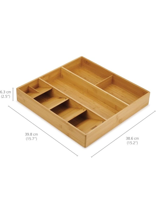 Joseph Joseph Joseph Joseph JJ 002942 Bruin DrawerStore Organizer Keukenlade Bamboe  - Image 3