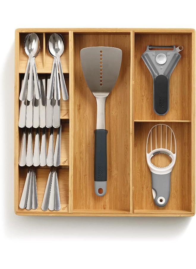 Joseph Joseph Joseph Joseph JJ 002942 Bruin DrawerStore Organizer Keukenlade Bamboe  - Image 4