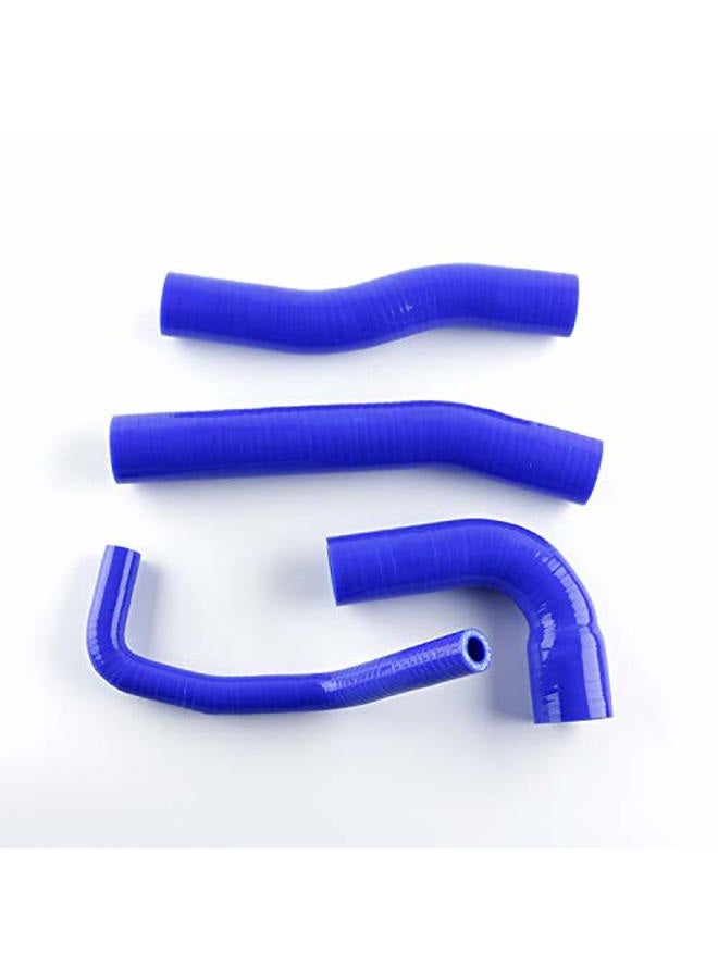 LUXERAD 3 Layer 4.5mm Performance Silicone Coolant Hose For Toyota Pickup Hilux RN105/RN106/RN111/RN130 22R 1991-1997 2.4L L4,3.0L V6(Black) - Image 1