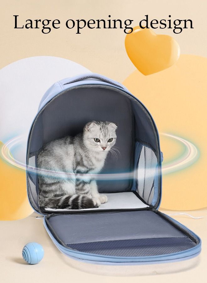 DUNISO Cat Backpack Pet Carrier Backpack for Small Dogs Carrier with Ventilated Design Collapsible and Waterproof Pet Bag Carrier with Washable Pad for Travel Hiking Outdoor  - Image 3