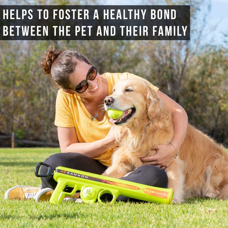 Hyper Pet K9 Kannon Dog Ball Thrower Launcher for Dogs, All Breeds Up To 60 Pounds, With One Hyper Pet 2.5 Inch Tennis Ball, For All Breeds - Image 3