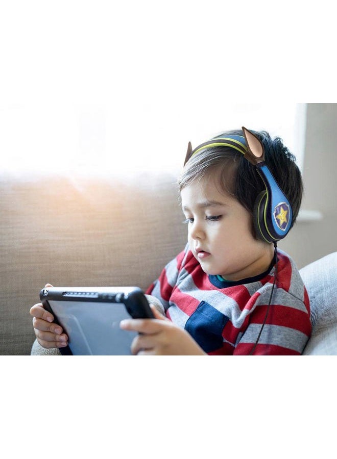 eKids Paw Patrol Chase Headphones for Kids with Built in Volume Limiting Feature for Kid Friendly Safe Listening - Image 3