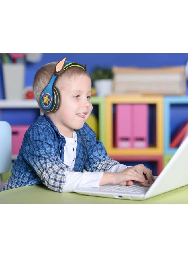 eKids Paw Patrol Chase Headphones for Kids with Built in Volume Limiting Feature for Kid Friendly Safe Listening - Image 4