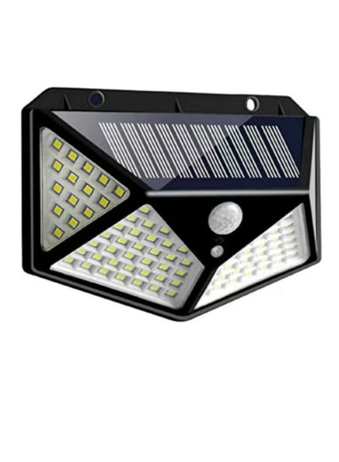 JAJEEK 1 Pack Solar Outdoor LED Light with Light Reflector – Waterproof, Energy-Efficient, Motion-Sensing, for Front Door, Yard, Garage, Deck, Patio Lighting | Outdoor Garden Security Light | Weather-Resistant, Easy to Install, Long-lasting - Image 1