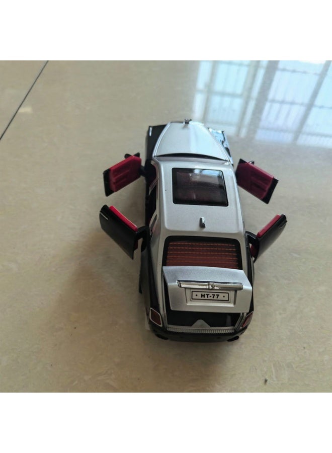 1:32 Rolls-Royce Phantom Car with sound and light model toy collectible, boy and children's birthday gift - Image 5