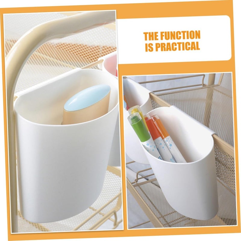 Trendy budget practical design Baluue 12pcs Plastic Hanging Cup Holder for Rolling Cart Space-saving Salon Organizer Lightweight Storage Bucket for Beauty Supplies Easy to Carry Durable Design Full land route delivery Regulated warehouse storage Daily use improved quality Globally spread simple design Field tested quality Light sturdy raw material Upgraded quality Diverse purchase options Fast & slow shipment compatible Quick assemble Ready order processing Foldable Balanced structure Multi-demand satisfied design Upgraded general grade quality Pop-area nearby warehouse Easy transit optimized build Classic practical design Flexible usage build Cost saving design picks Efficiency boosted construction Budget friendly sizing alternatives All-item matching trendy build Anti topple design - Image 5