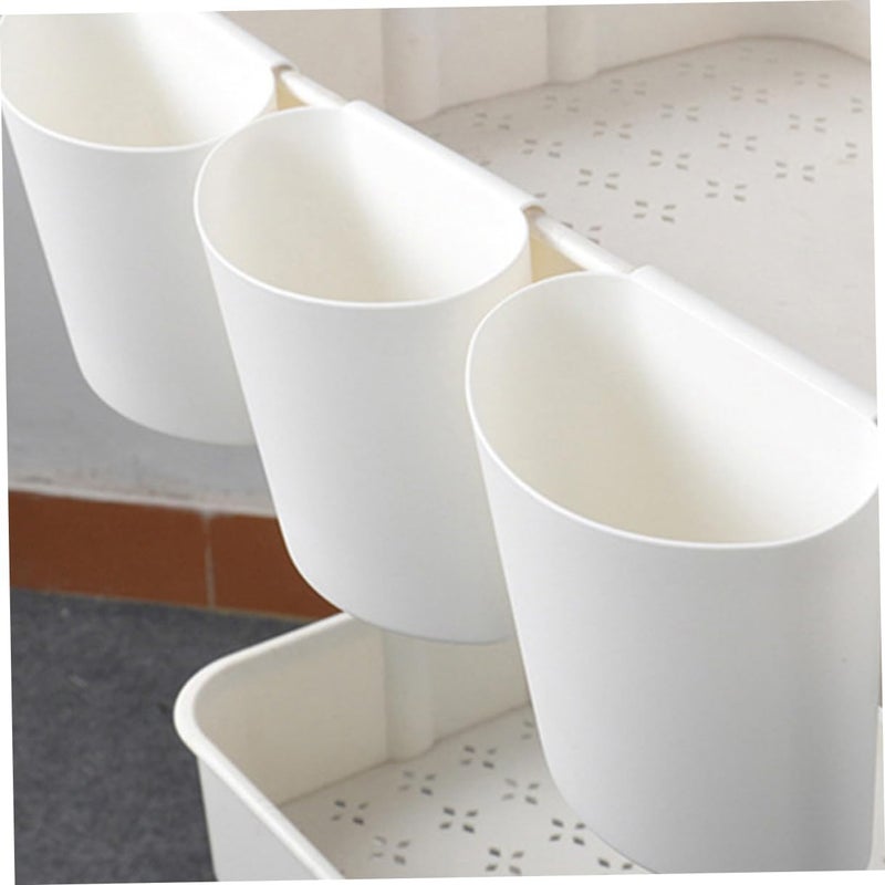 Trendy budget practical design Baluue 12pcs Plastic Hanging Cup Holder for Rolling Cart Space-saving Salon Organizer Lightweight Storage Bucket for Beauty Supplies Easy to Carry Durable Design Full land route delivery Regulated warehouse storage Daily use improved quality Globally spread simple design Field tested quality Light sturdy raw material Upgraded quality Diverse purchase options Fast & slow shipment compatible Quick assemble Ready order processing Foldable Balanced structure Multi-demand satisfied design Upgraded general grade quality Pop-area nearby warehouse Easy transit optimized build Classic practical design Flexible usage build Cost saving design picks Efficiency boosted construction Budget friendly sizing alternatives All-item matching trendy build Anti topple design - Image 2