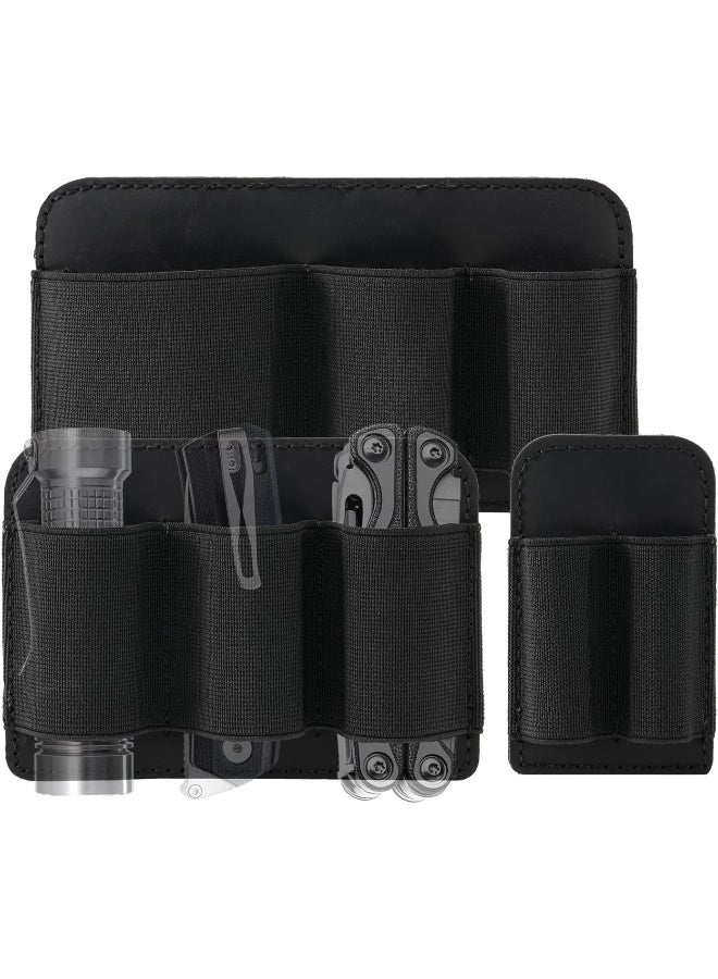 VIPERADE PL6 Tactical Modular Organizer, EDC Elastic Organizer Holder, EDC Insert Pouch Panel Hook Backed Accessories Holder, EDC Organizer Attachment for Backpack, Tactical Vest, EDC Bag (3pcs, SML) - Image 1