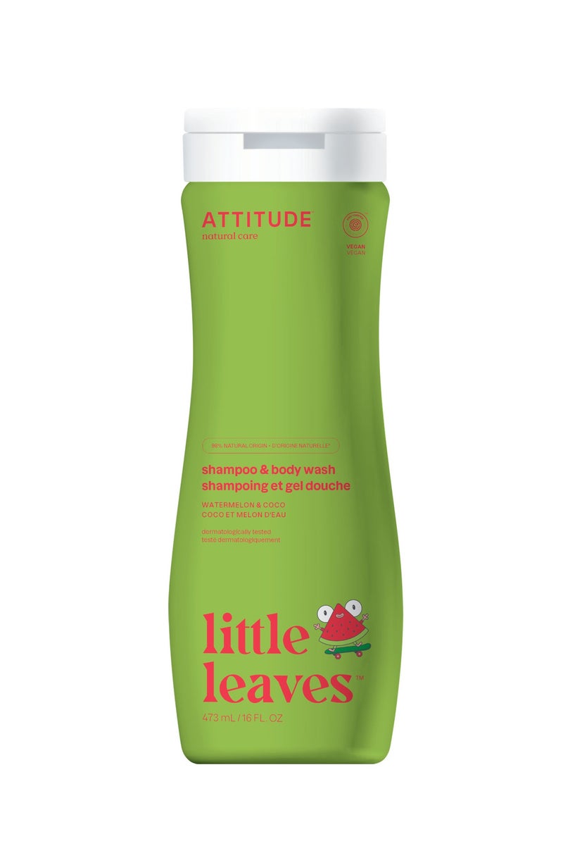 Attitude Little Leaves 2 In 1 Shampoo - Watermelon And Coco - Image 1