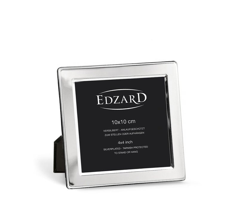 Edzard photo frame Salerno for photo 4 x 4 in silver plated tarnish protected