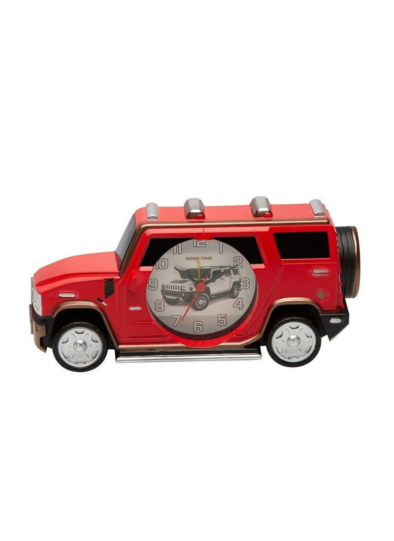 EZ Life EZ Life Car Photo Frame with Desk Clock Red  - Image 3