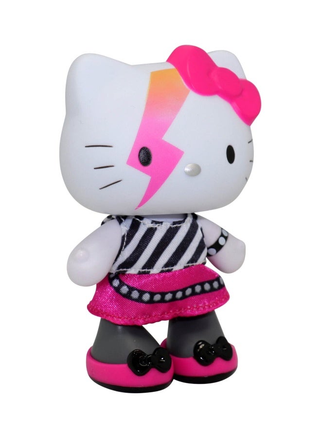 Hello Kitty دمية هالو كيتي راكبة 4 بوصات | تمثال قابل للجمع | تمثال عرض | هدية مثالية للأطفال وجامعي الكبار! - Image 2