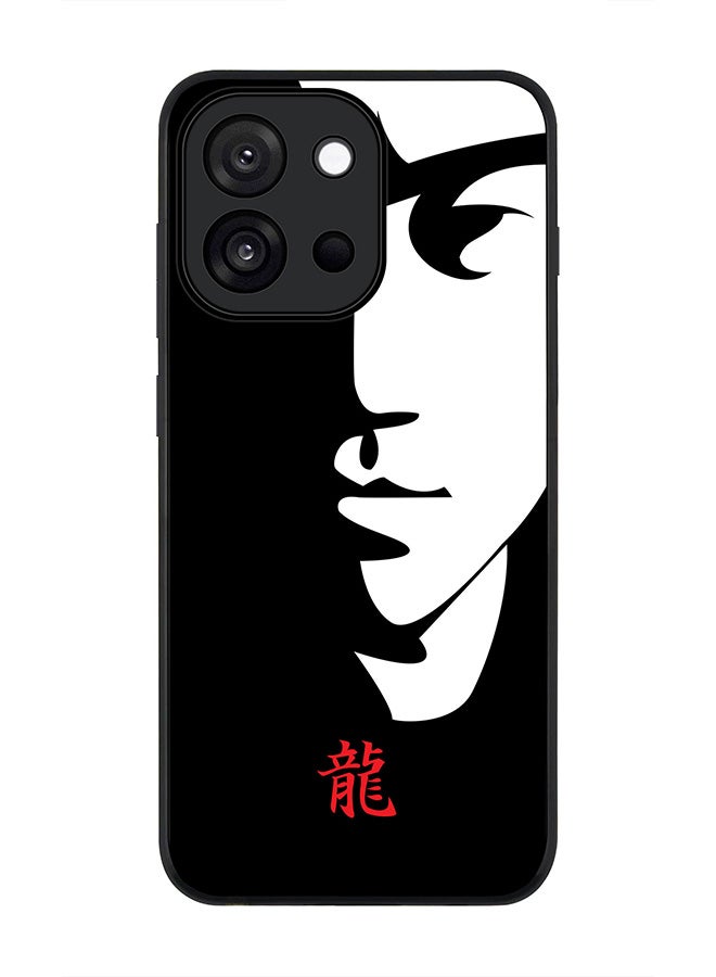Stylizedd For OnePlus 13s / 13T Case,Slim fit Camera Protection, Shockproof Thin Phone cover  - Tibute - Bruce Lee (Black)