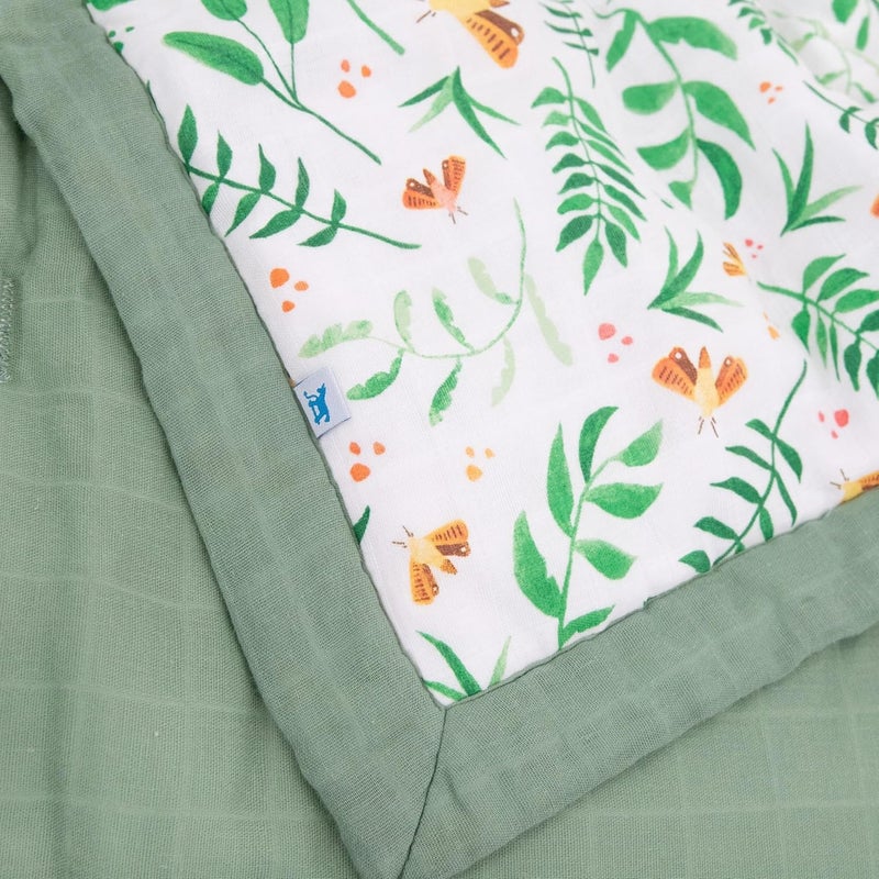 Little Unicorn Lofty Comforter Blanket - Mighty Jungle - Image 2