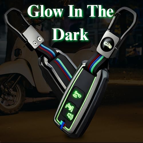 Zealsy Premium Waterproof Metal Key Cover Compatible with Facelift New Honda Activa 125 H Smart | Dio H-Smart 2024 2025 Remote Key - Image 4
