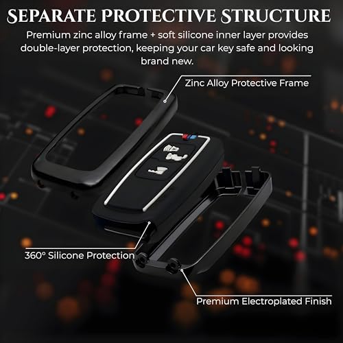 Zealsy Premium Waterproof Metal Key Cover Compatible with Facelift New Honda Activa 125 H Smart | Dio H-Smart 2024 2025 Remote Key - Image 5