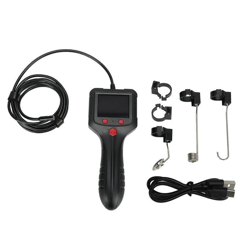 Endoscope Endoscope 2.4 Inch Portable 1080P HD Screen Waterproof Channel Inspection Camera with Lights for Home - Image 1