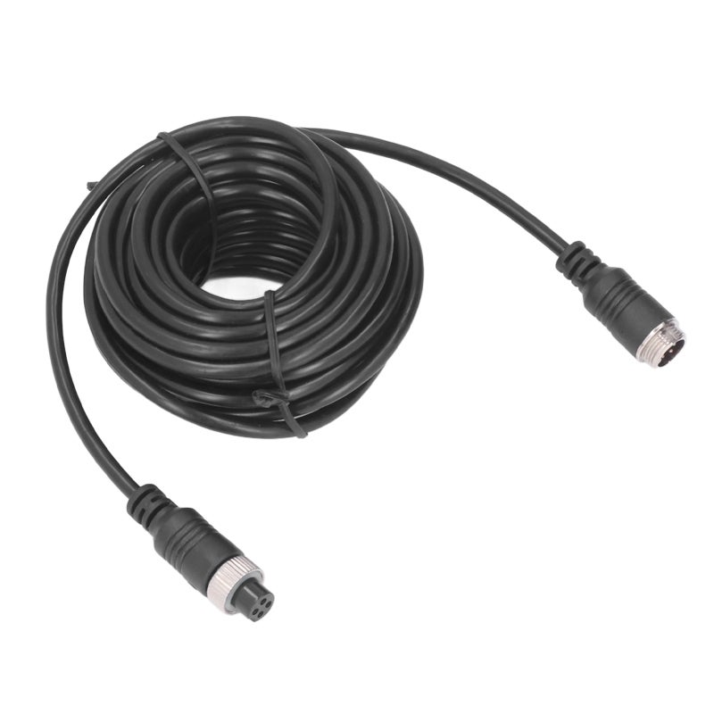 Car Video Extension Cable: 24AWG ABS & Metal Material - Weatherproof Shockproof Stable Signal Transmission Backup Camera Wire for Truck Trailer Bus Motorhome Parking Assistance Surveillance CCTV Syste - Image 5