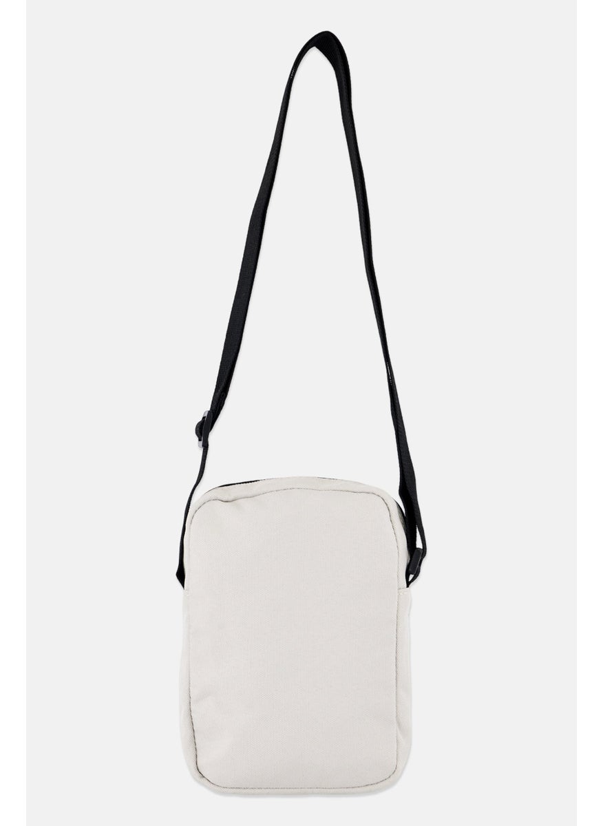 Jack Jones Men  Graphic Cross Body Bag, Beige  - Image 2
