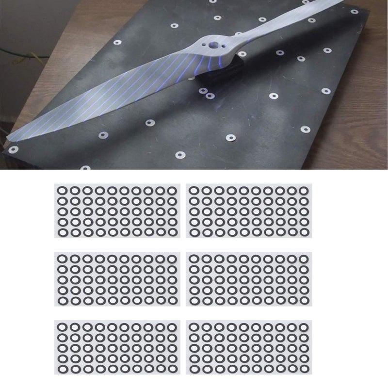High Reflection Strong Adhesive 6mm ID 10mm OD Reflective Tracking Dots for 3D Motion Gait Analysis - Image 5