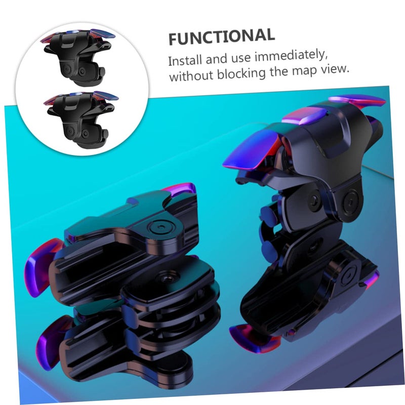 Mobile Gaming Triggers 2 Pairs Universal Smartphone Controller No Pads Required - Image 3