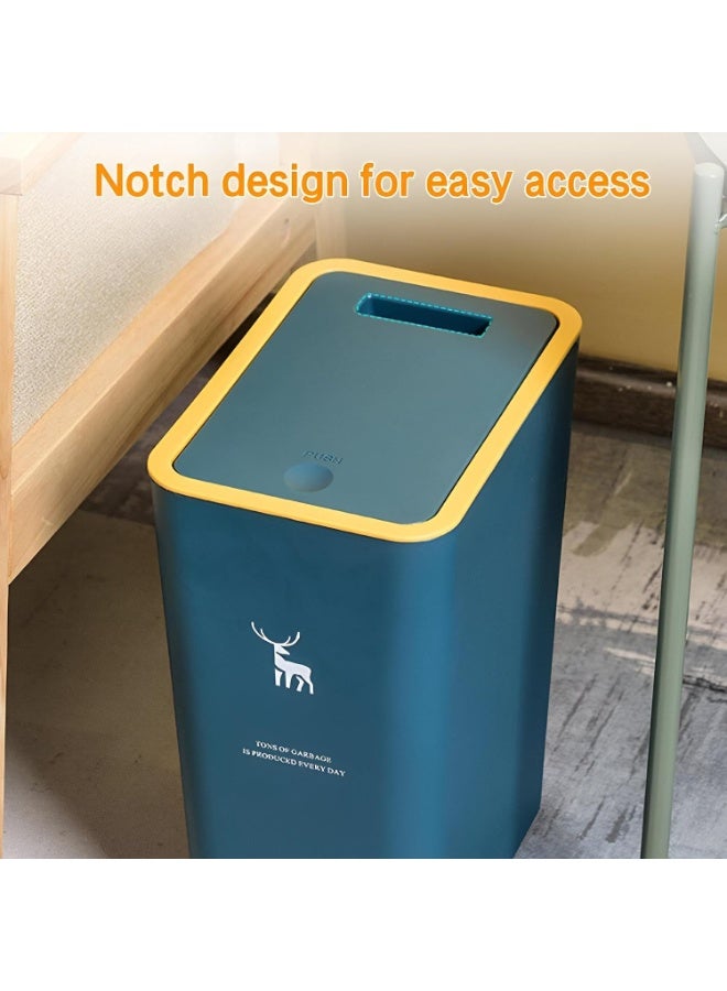 Small trash can with lid – 10 liter capacity - Image 4