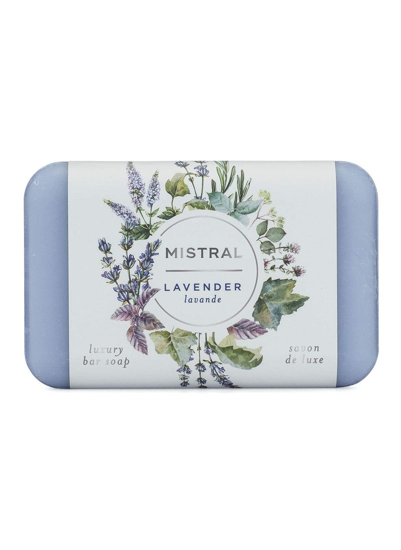 mistral Mistral Classic Organic Bar Soap Lavender 2 Bars 