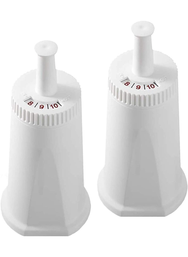 COFFILTRO. 2 Pack Replacement Water Filter Compatible with Breville Sage Claro Swiss For Oracle Barista Bambino Espresso Coffee Machine - Image 1