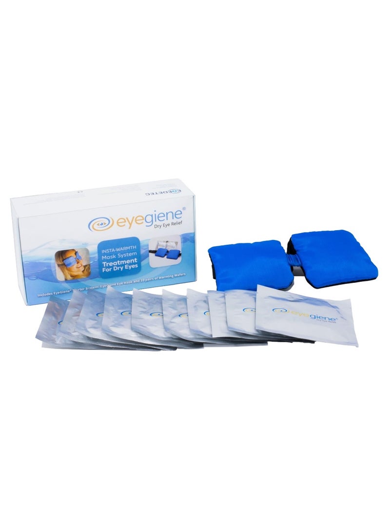 EyeGiene Dry Eye Relief Eye Mask System Kit - FDA Approved - Image 1