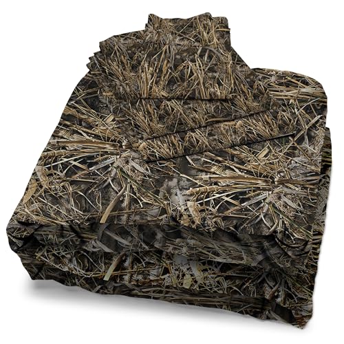 Northwest Realtree 5Piece Full Size Bed in a Bag Set 1 Comforter 1 Fitted Sheet 1 Flat Sheet 2 Pillowcases All Seasons Bedding MAX7 Camo - Image 3
